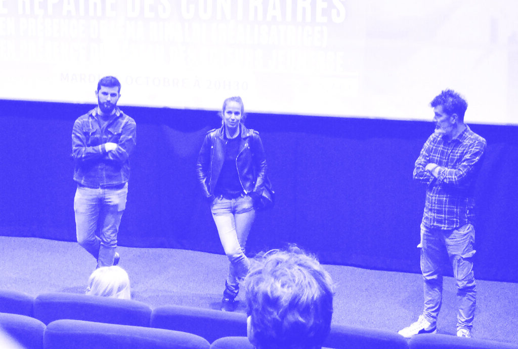 Léa Rinaldi, réalisatrice et productrice, est venu au Cinéma Le Vox de Mayenne pour son avant-première