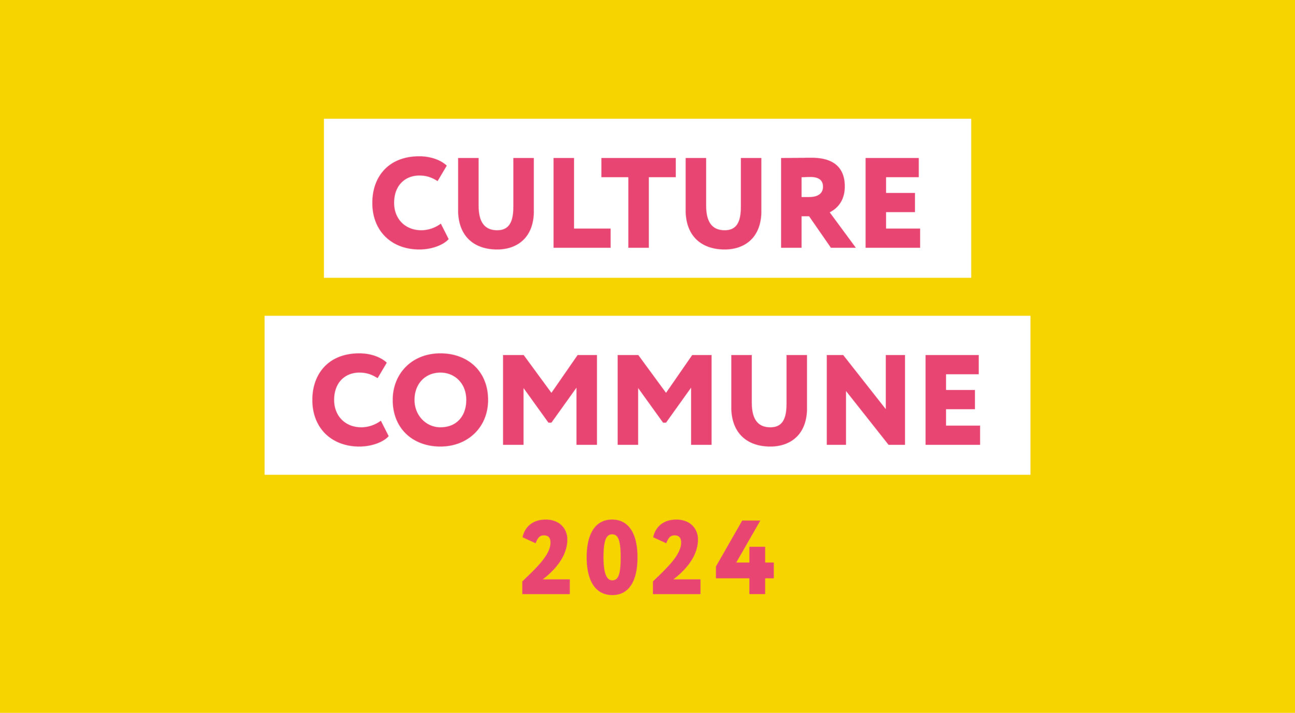 Culture commune 2024 : Le numérique, comme outil éducatif