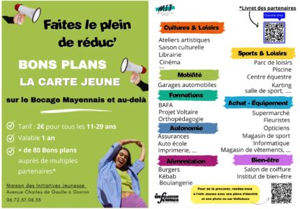 La Carte Jeunes 11-29 ans revient pour la saison 2025-2026 !