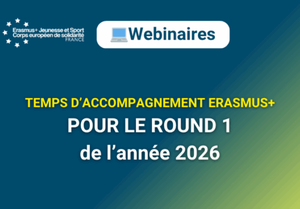 Mobilités internationales : des webinaires pour préparer vos projets Erasmus+ Jeunesse & Sport 2026