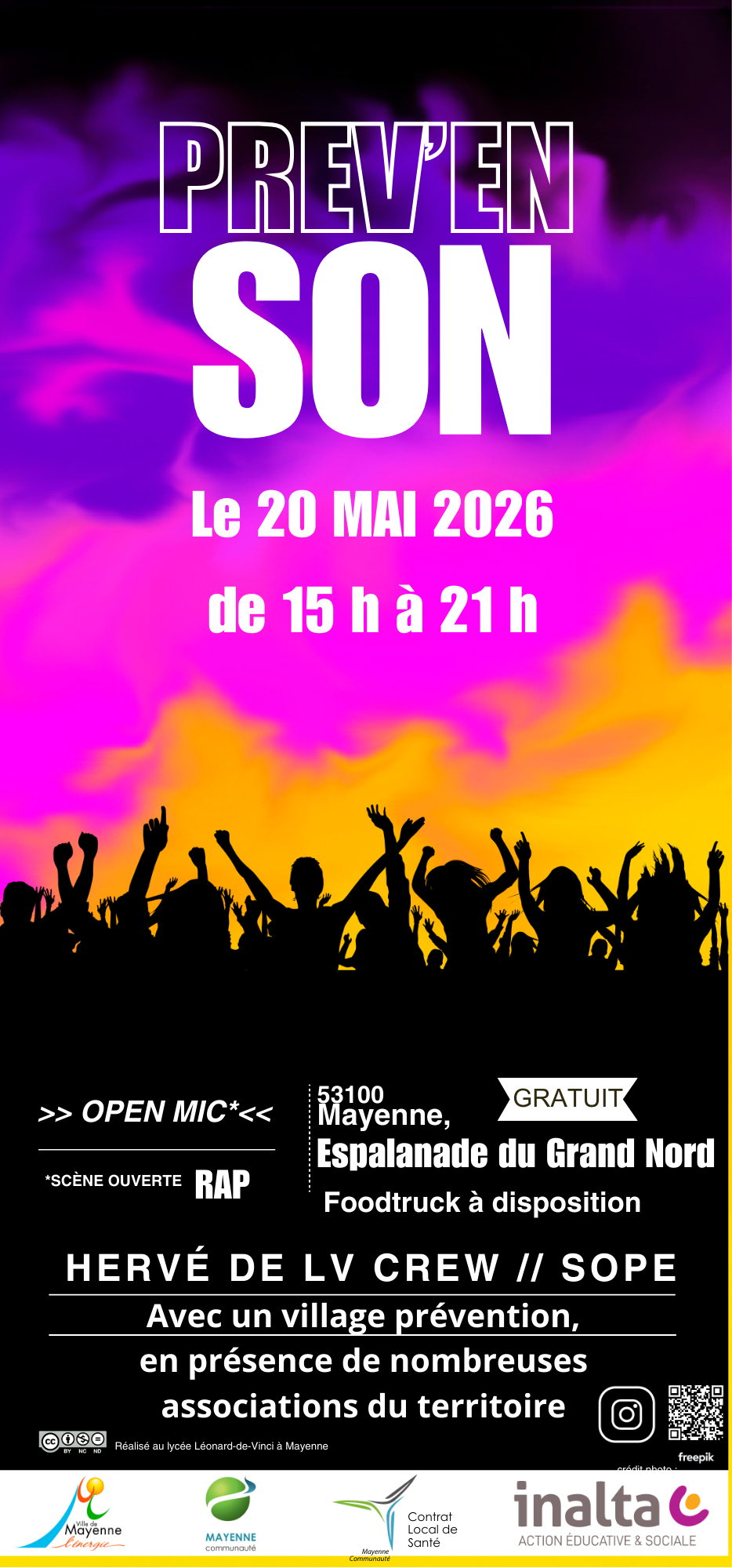 Cap sur les concerts Prev’en Son 2026